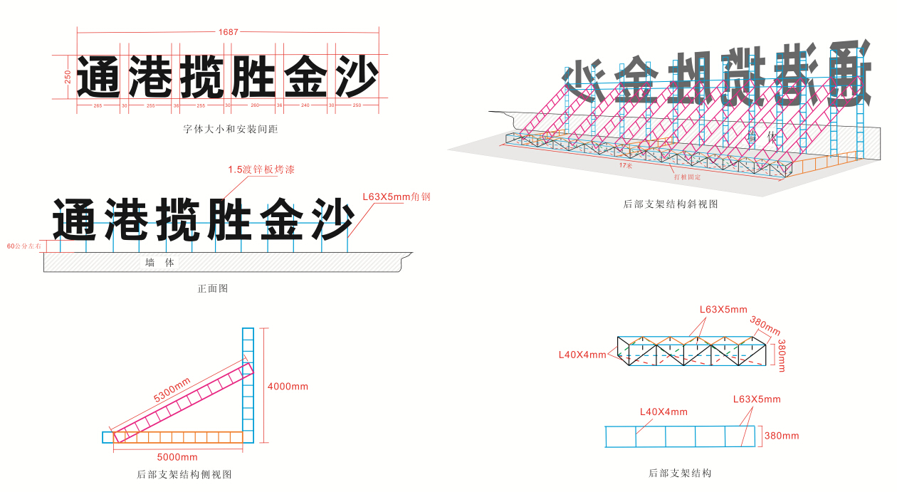 楼顶牌匾案例图